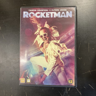 Rocketman DVD (VG/M-) -draama/musikaali-